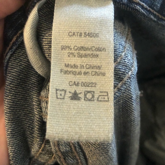 Blue Straight Jeans Classic Denim nevada jeans ,low rise - Picture 6 of 11